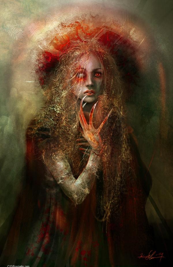 Dark Fantasy Art by Kirsi Salonen