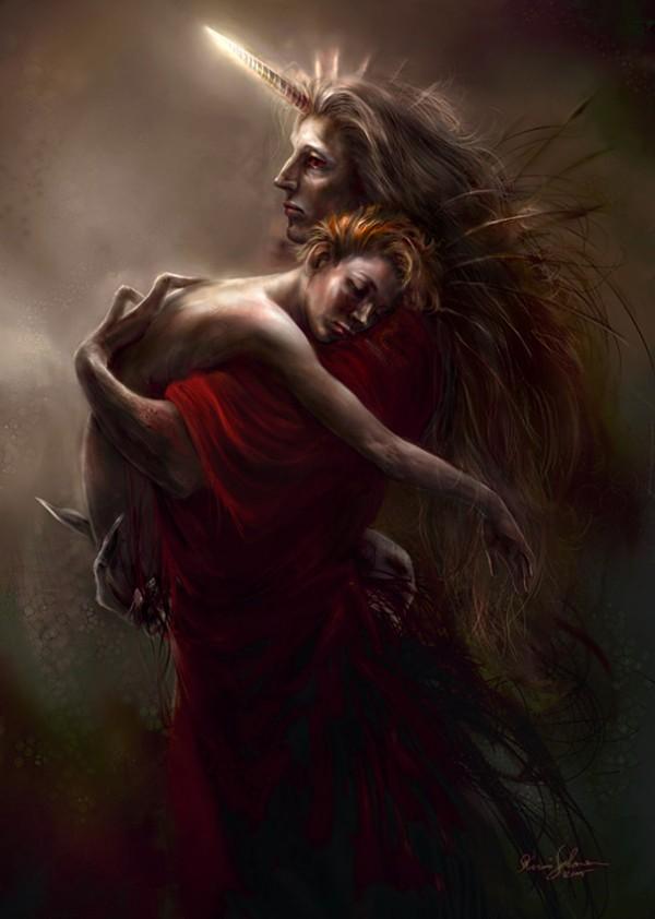 Dark Fantasy Art by Kirsi Salonen