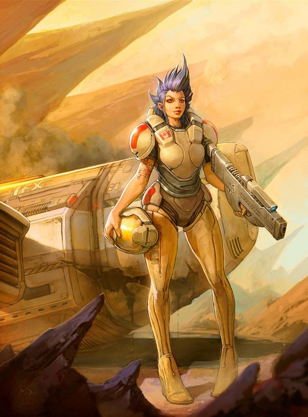 Concept Art by Marc Brunet