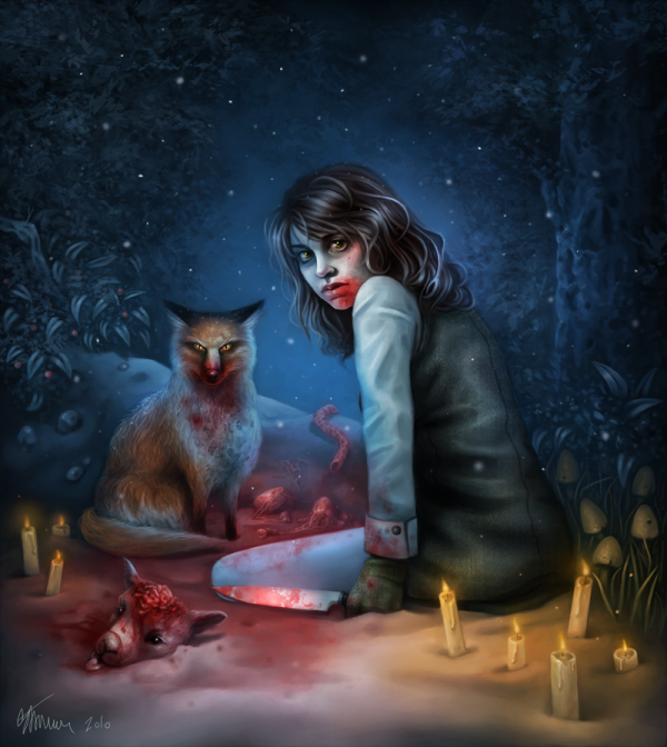Gothic Artwork by Sally Jackson