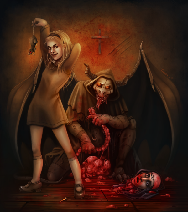 Gothic Artwork by Sally Jackson