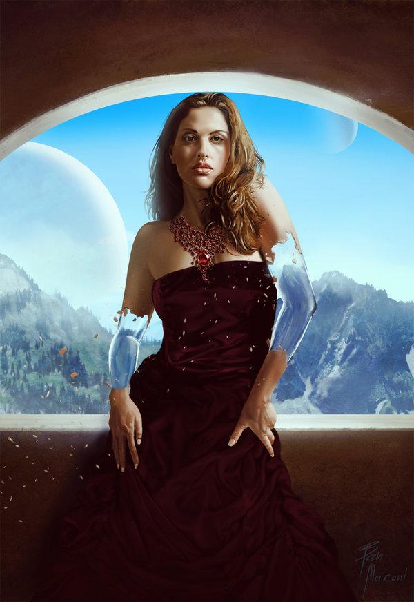 Digital Paintings by Benjamin j. Moriconi