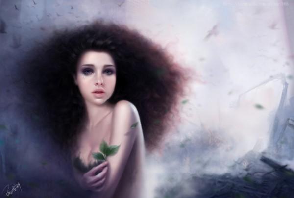 Beautiful CG girls Created by Ruoxing Zhang
