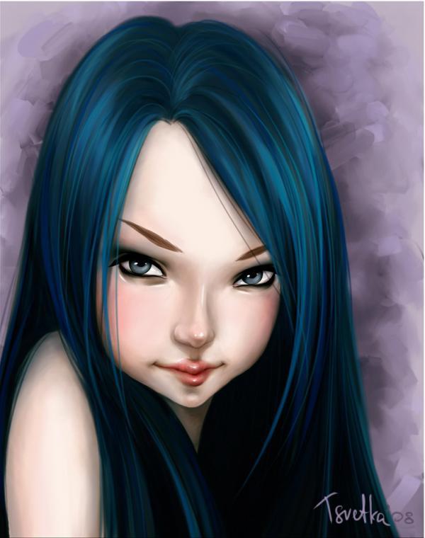 Digital paintings by Svetlana Tigai aka Tsvetka