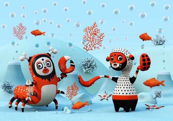 3D Characters by Teodoru Badiu