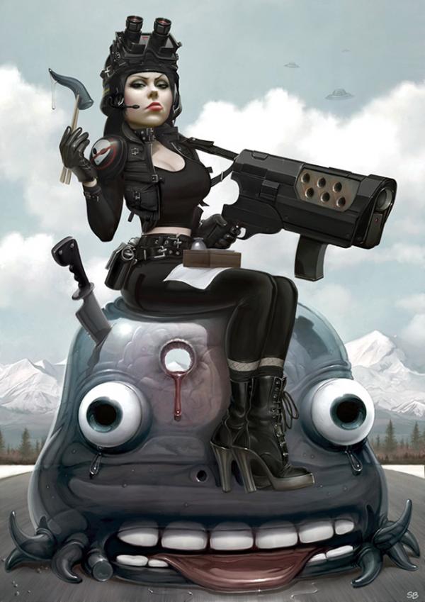 Stunning Digital Artwork by Serge Birault