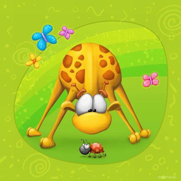 Cartoon Characters by Tooshtoosh