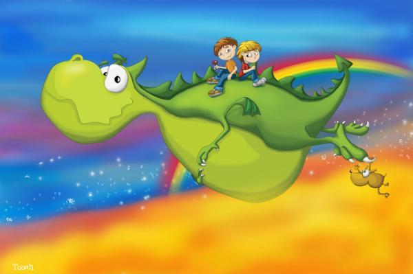 Cartoon Characters by Tooshtoosh