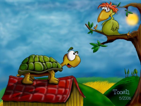 Cartoon Characters by Tooshtoosh