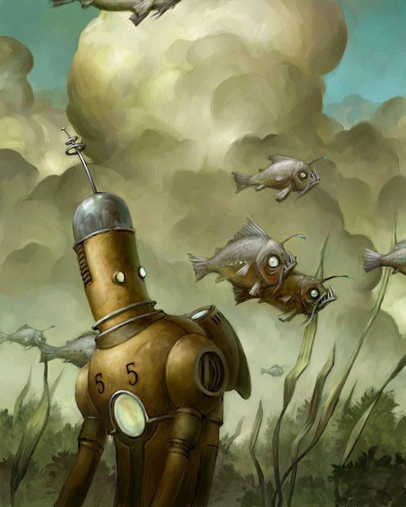 Digital Paintings by Brian Despain