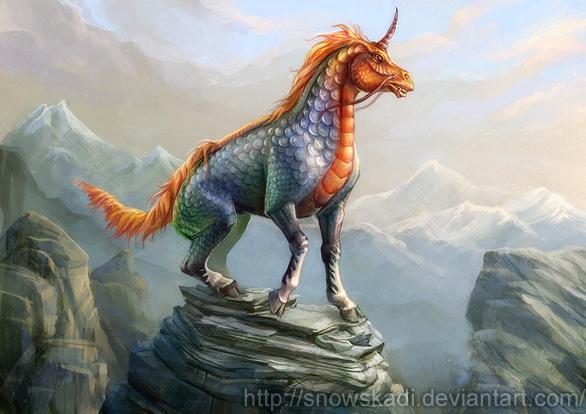 Horse Digital Paintings by Snow Skadi