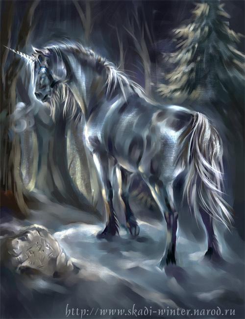 Horse Digital Paintings by Snow Skadi