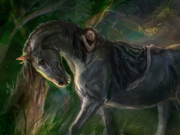 Horse Digital Paintings by Snow Skadi