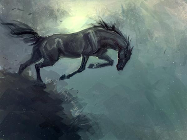 Horse Digital Paintings by Snow Skadi