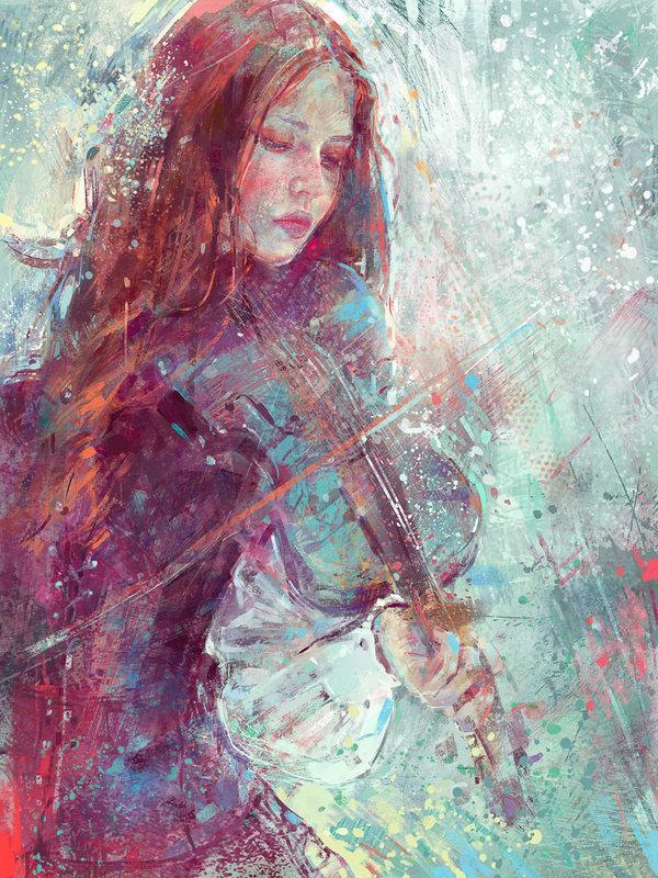 Digital Paintings by Marta Nael
