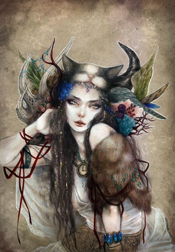 Fantasy Art by Juri H Chinchilla