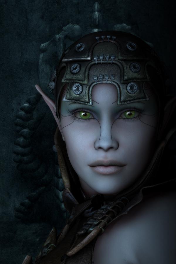 Glamorous 3D Digital Art by Deane Whitmore