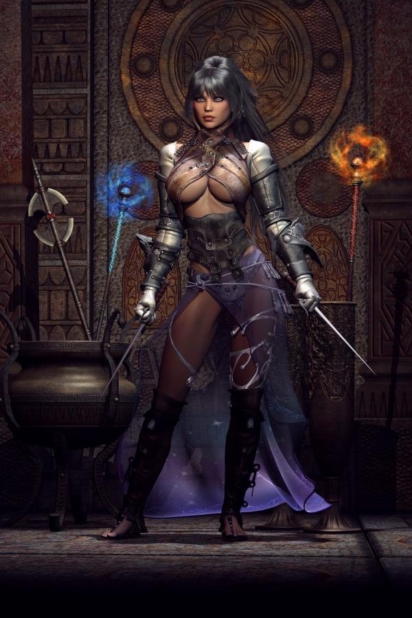 Glamorous 3D Digital Art by Deane Whitmore