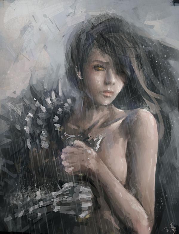 Digital Paintings by Wang Ling