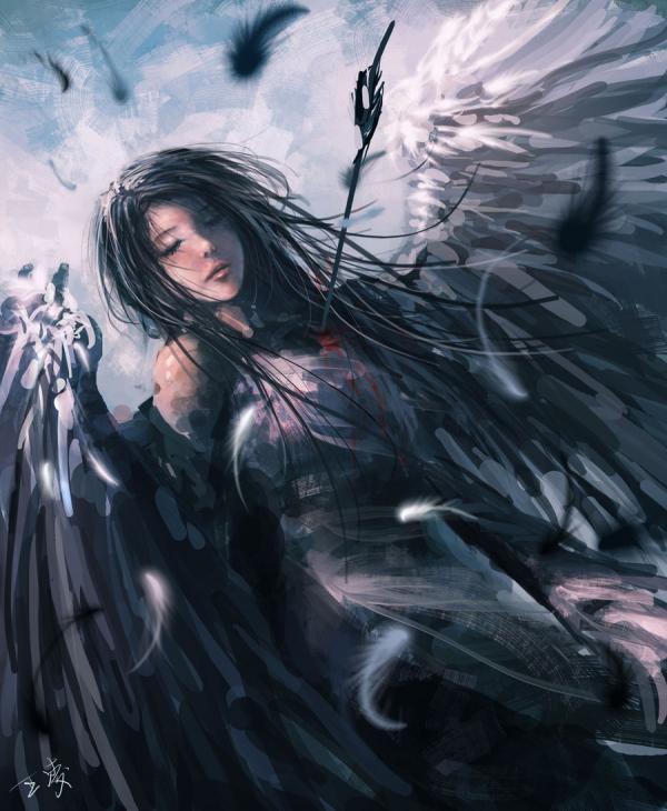 Digital Paintings by Wang Ling