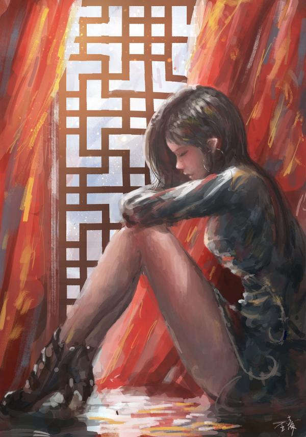 Digital Paintings by Wang Ling