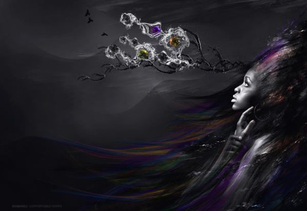 Digital Artwork by Xi Abank