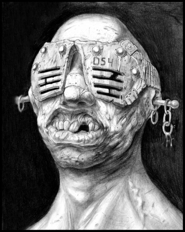 Creepy Illustrations by Maxim Veherin