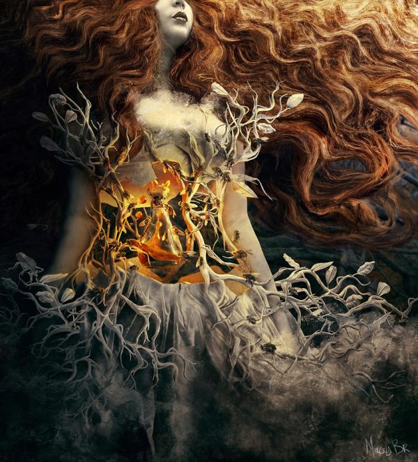 Digital Art by Marcela Bolívar