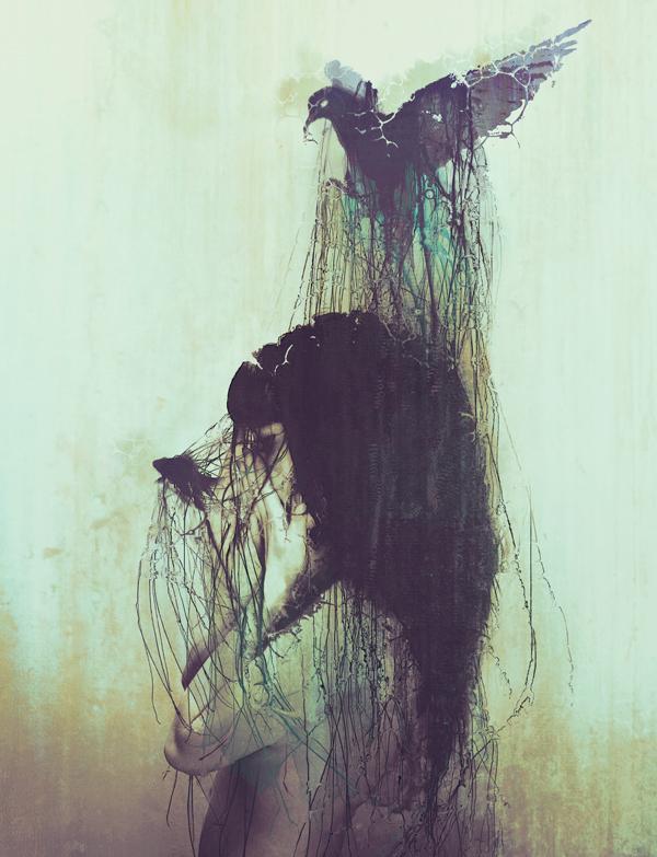 Surreal Digital Art by Leslie Ann O'Dell