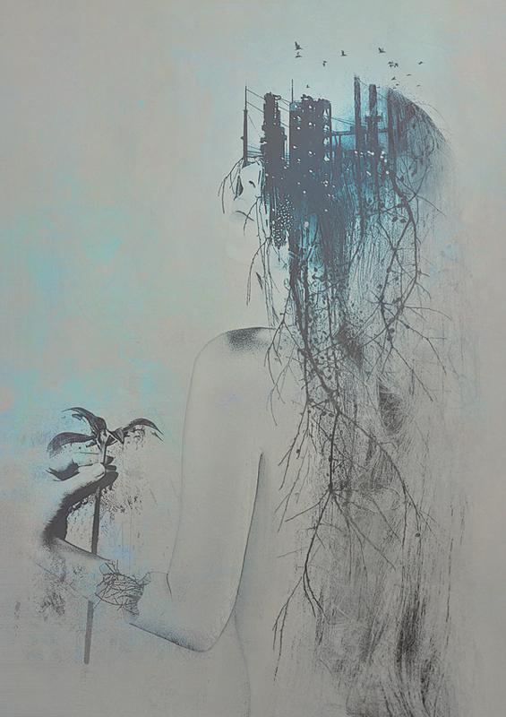 Surreal Digital Art by Leslie Ann O'Dell