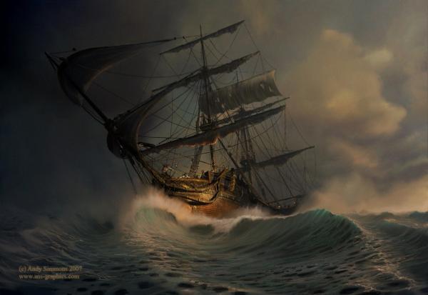Seascape Digital Paintings by Andy Simmons