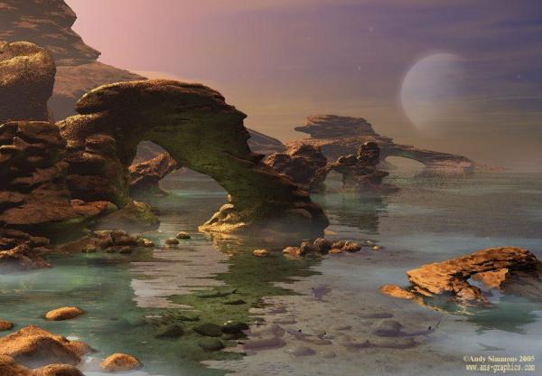Seascape Digital Paintings by Andy Simmons
