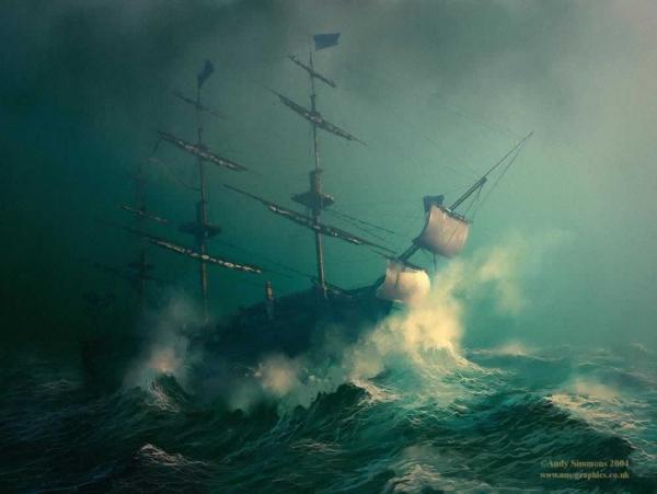 Seascape Digital Paintings by Andy Simmons