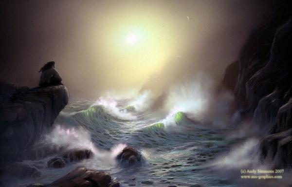 Seascape Digital Paintings by Andy Simmons