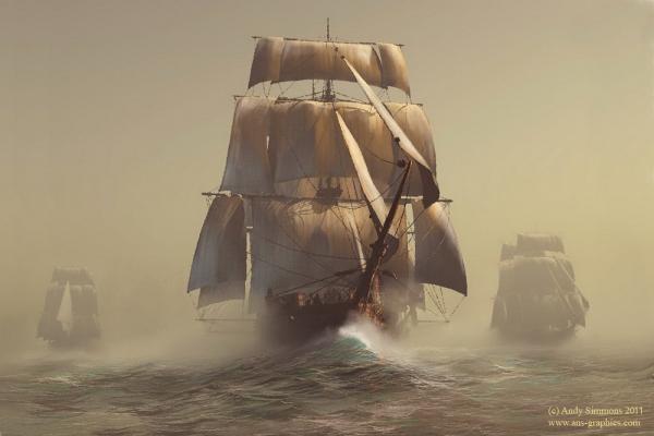 Seascape Digital Paintings by Andy Simmons