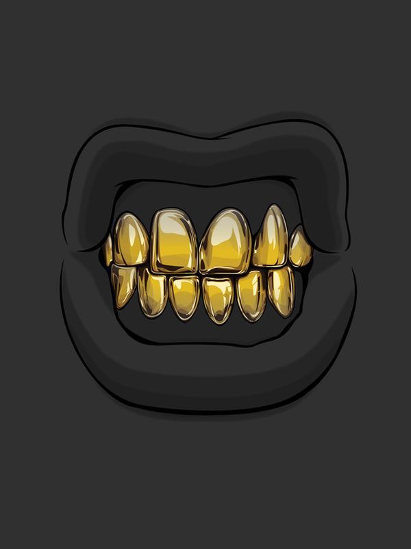 Goldie - Digital Art by Gerrel Saunders
