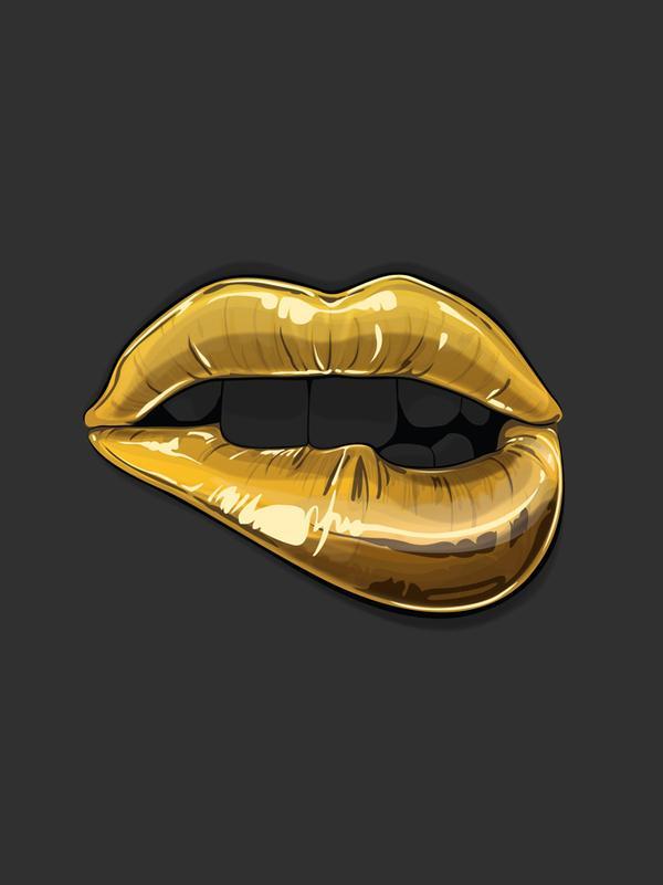 Goldie - Digital Art by Gerrel Saunders