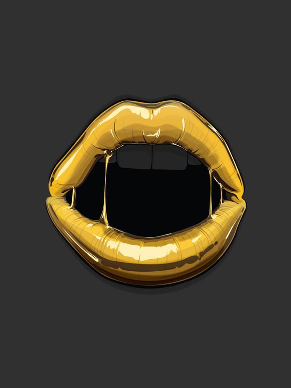 Goldie - Digital Art by Gerrel Saunders