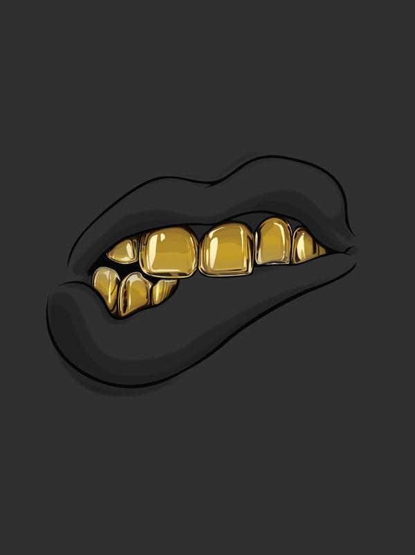 Goldie - Digital Art by Gerrel Saunders