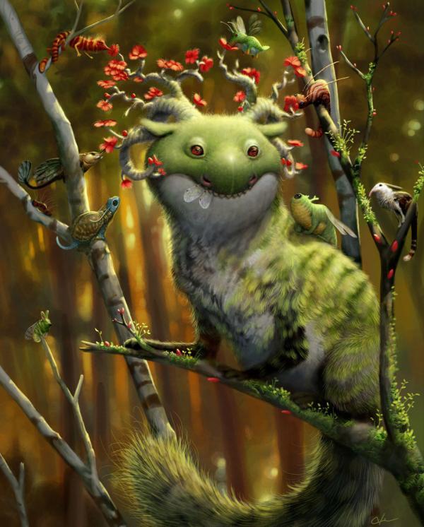 Cute Digital Art by Bobby Chiu &amp; Kei Acedera