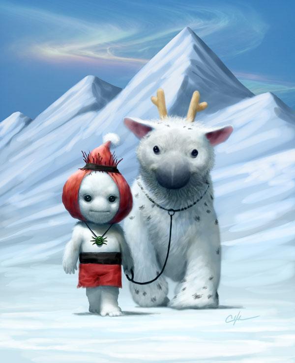 Cute Digital Art by Bobby Chiu &amp; Kei Acedera