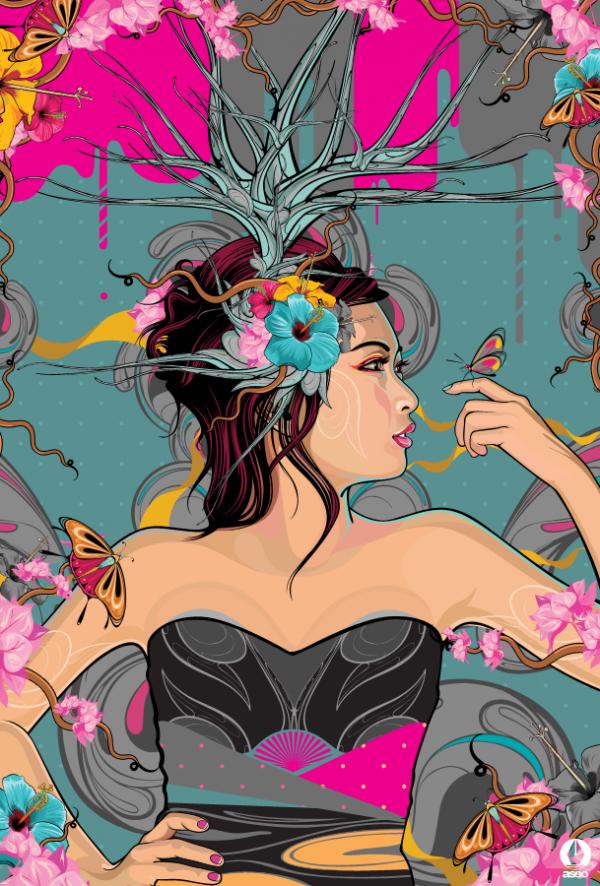 Vector Digital Art by Vincent Rhafael Aseo