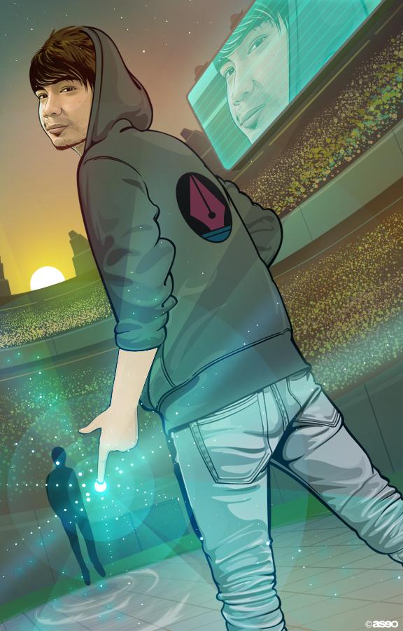 Vector Digital Art by Vincent Rhafael Aseo