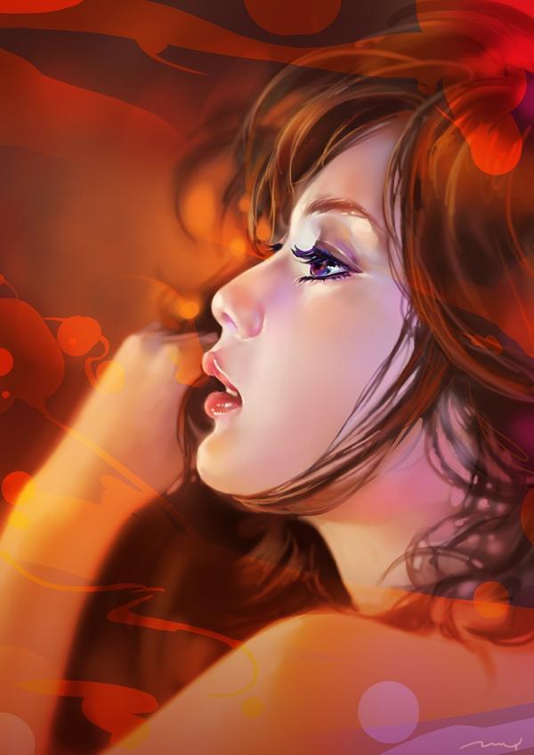Fantasy Digital Art by ZWY-001