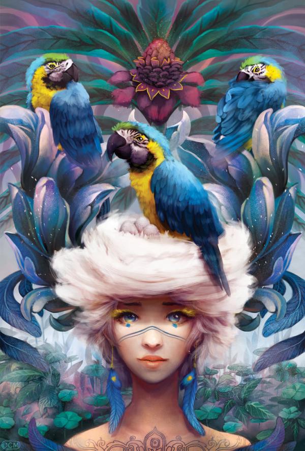 Digital Art by Olivia Chin Mueller