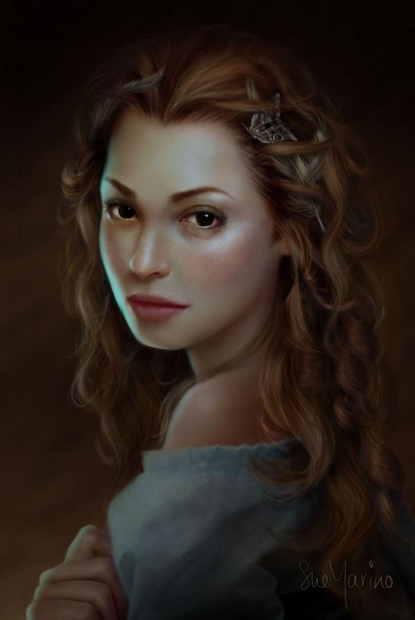 Amazing Digital Portraits by Sue Marino
