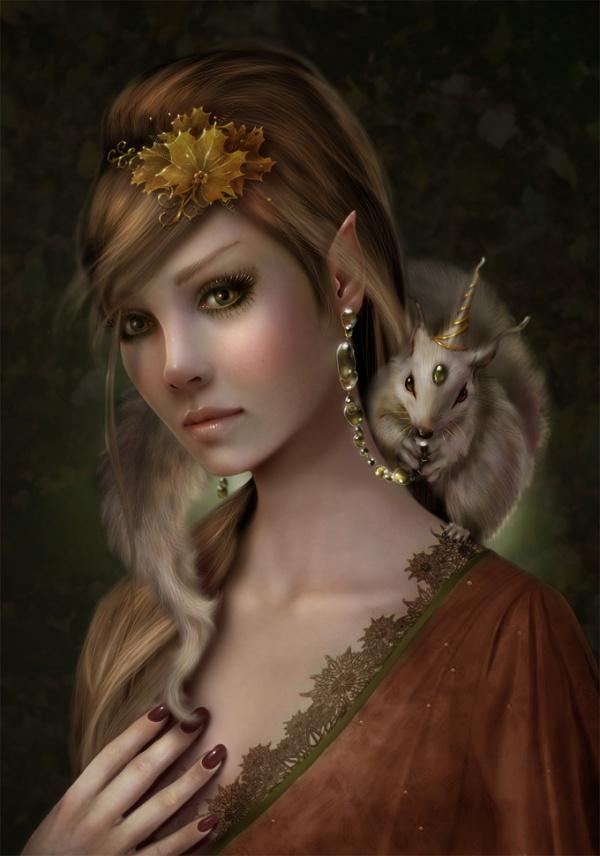 Amazing Digital Portraits by Sue Marino