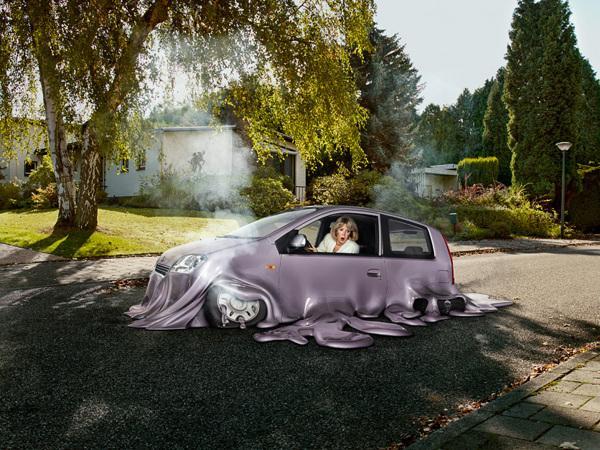 Melting Cars by Souverein Weesp