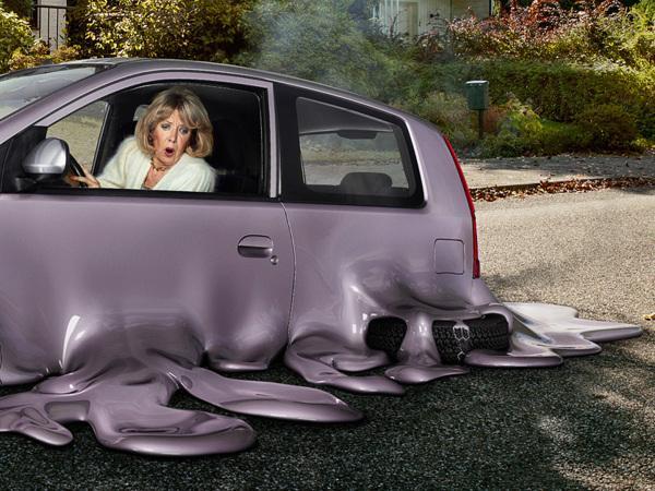 Melting Cars by Souverein Weesp