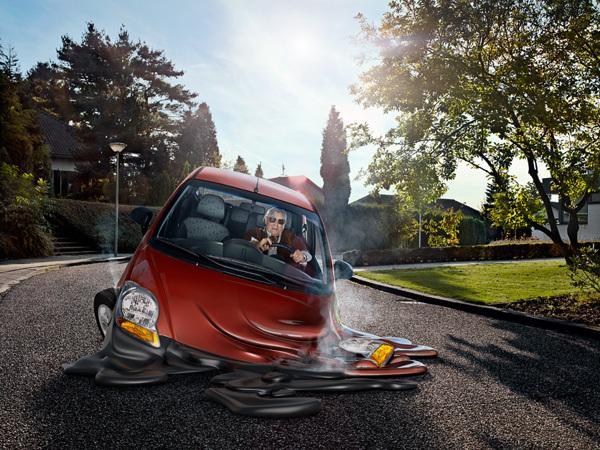 Melting Cars by Souverein Weesp